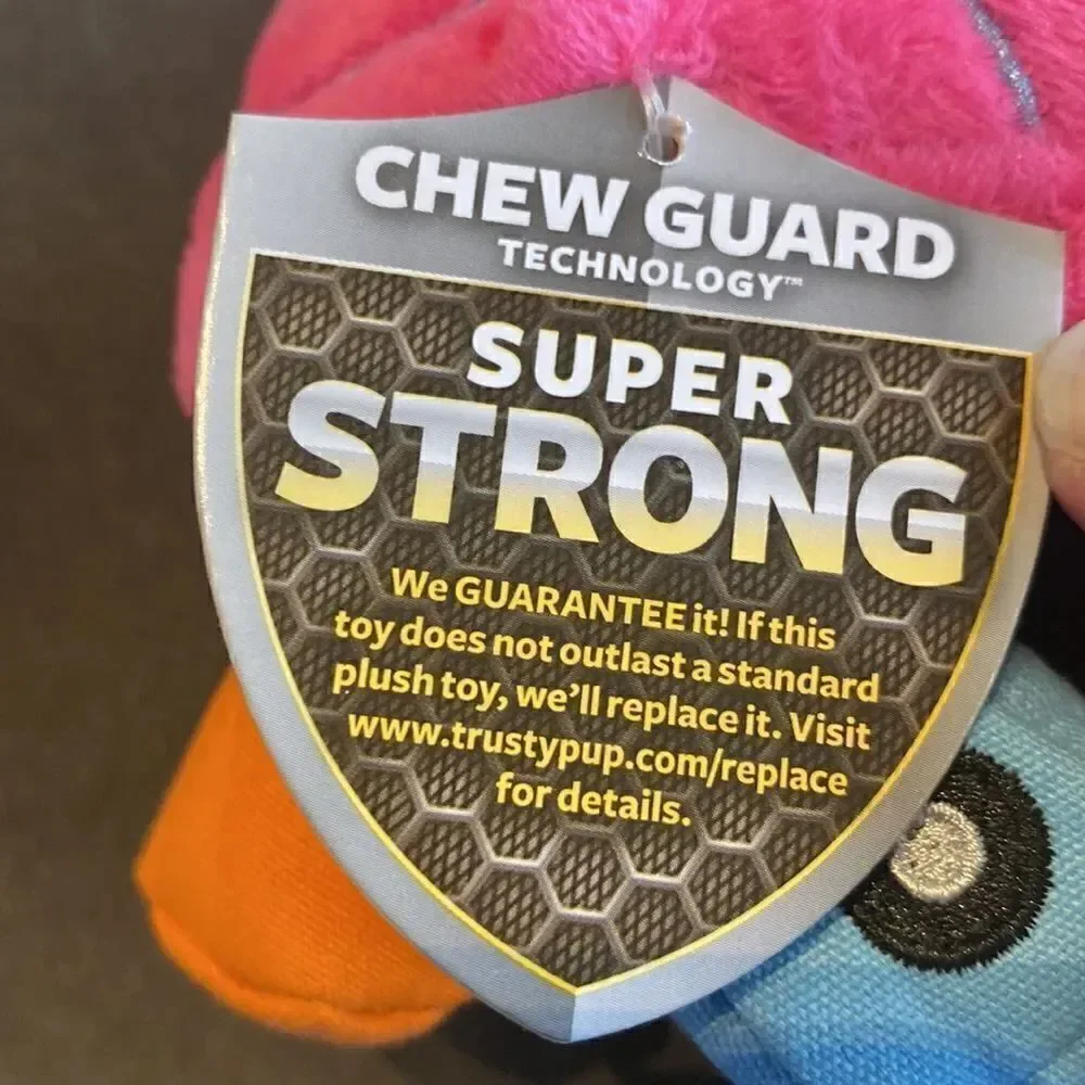 Trusty Pup Tough’NFun Durable Skate Dog Toy NWT